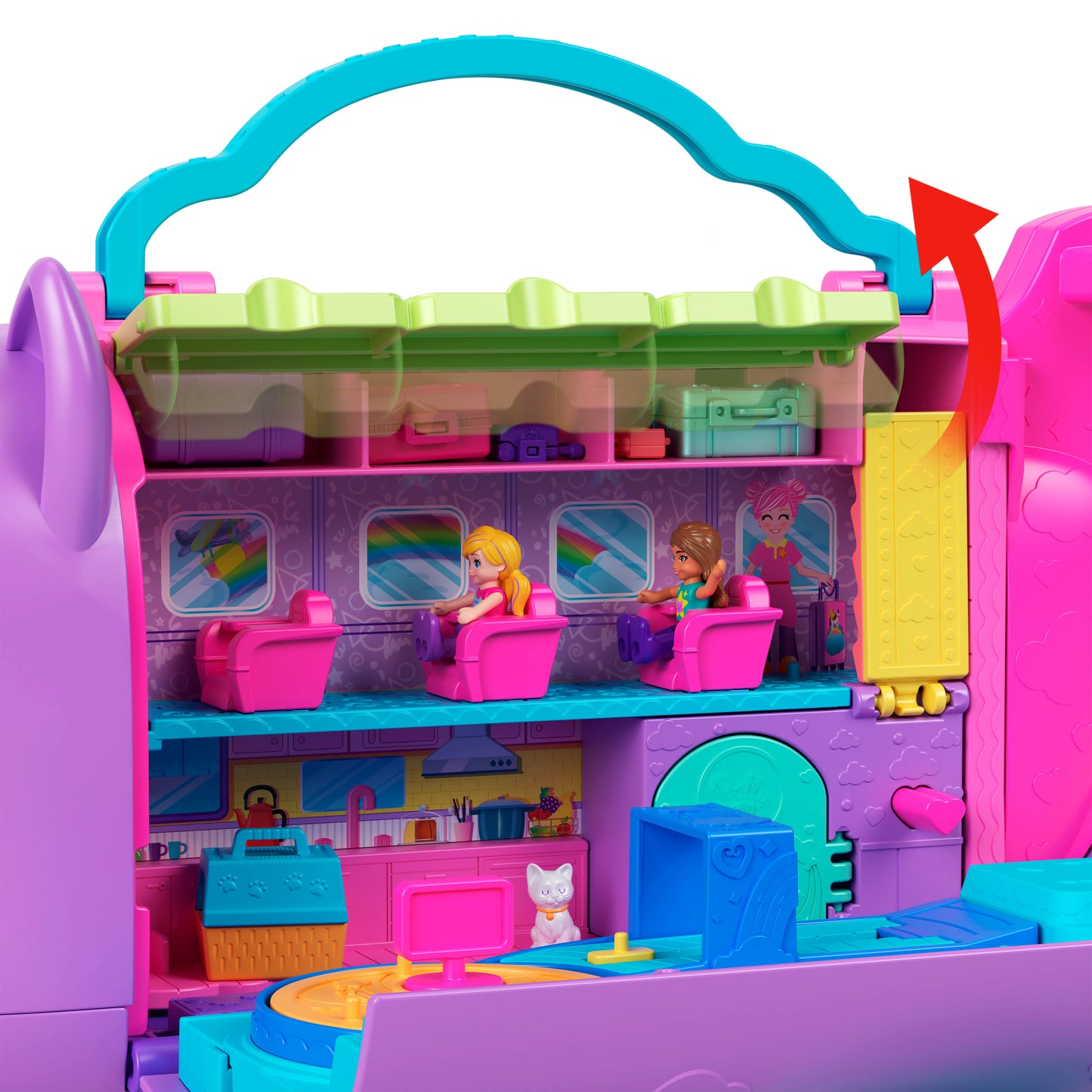 Polly Pocket Kitty Airways Playset