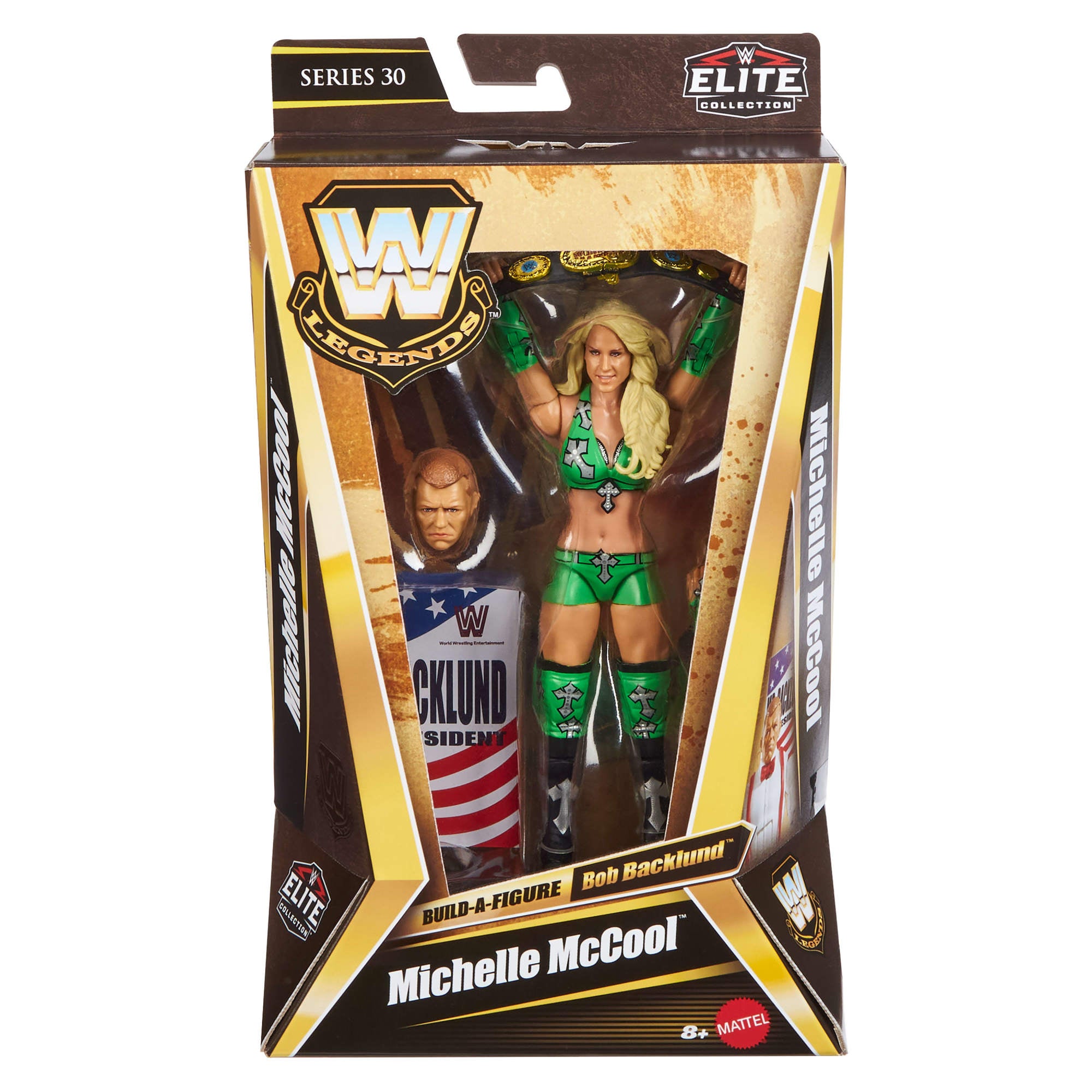 WWE Elite Collection Legends Action Figure & Accessories Set