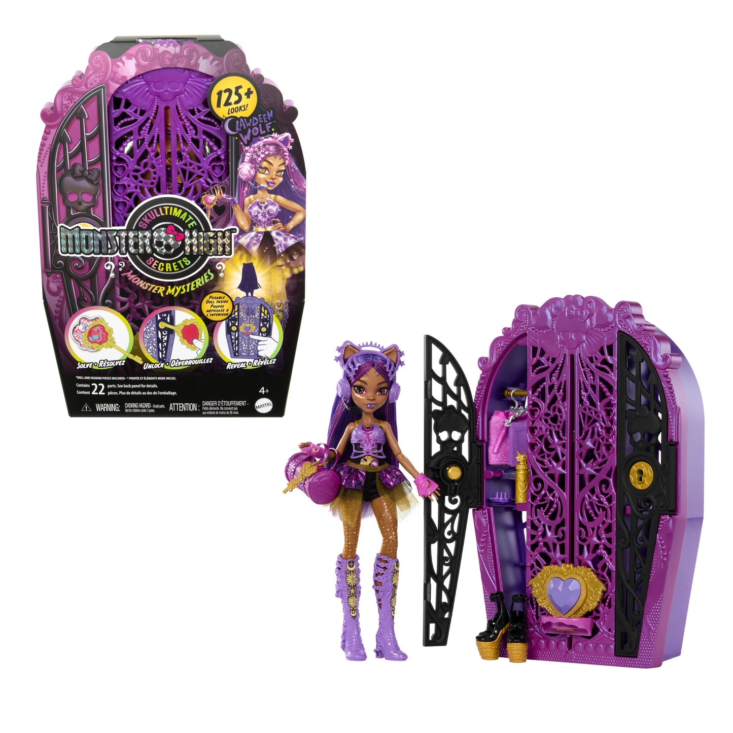 Monster High Skulltimate Secrets Clawdeen Wolf Doll