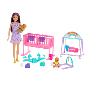 Barbie Twinning Nursery Playset