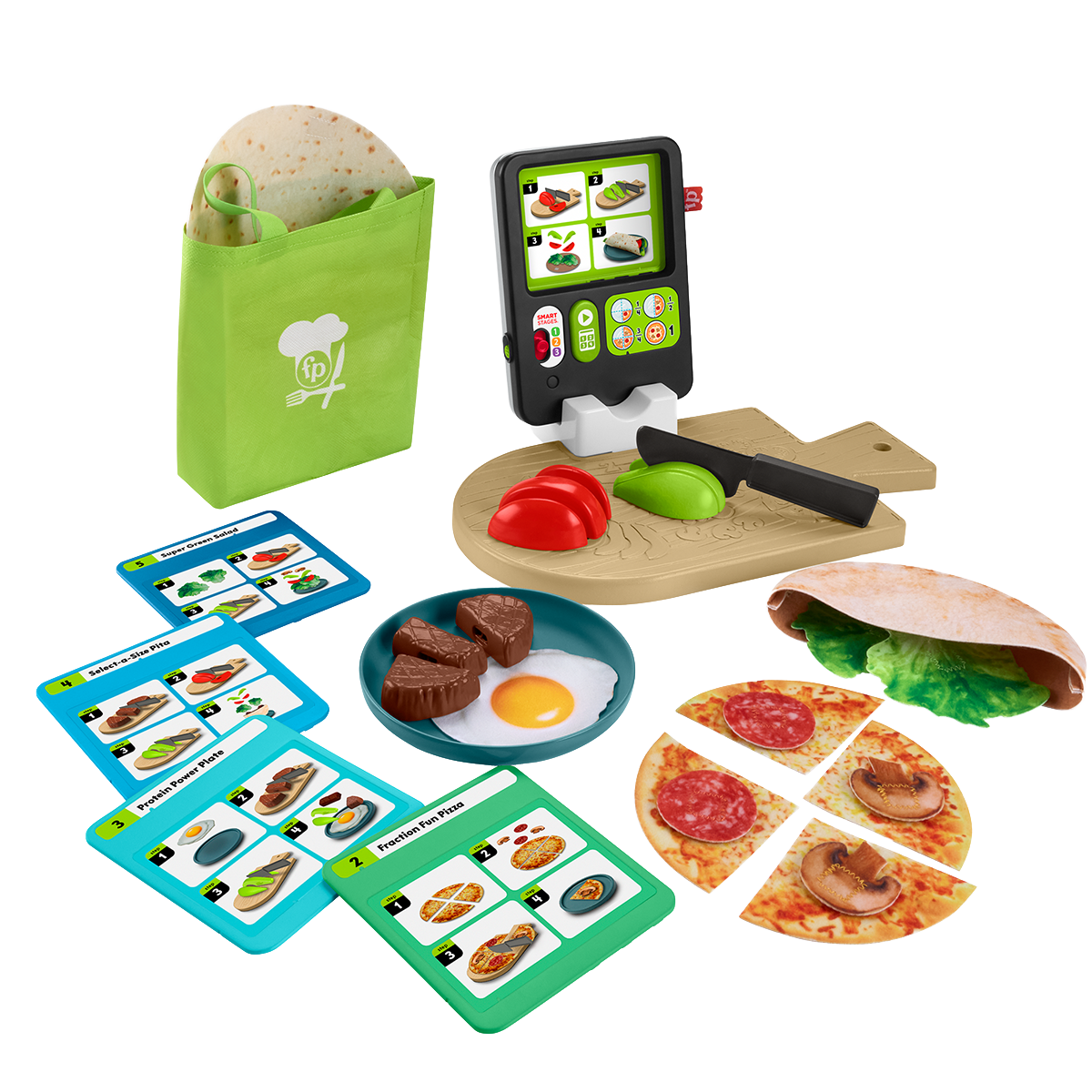 Fisher-Price Laugh & Learn 1-2-3 Follow the Recipe Meal Kit