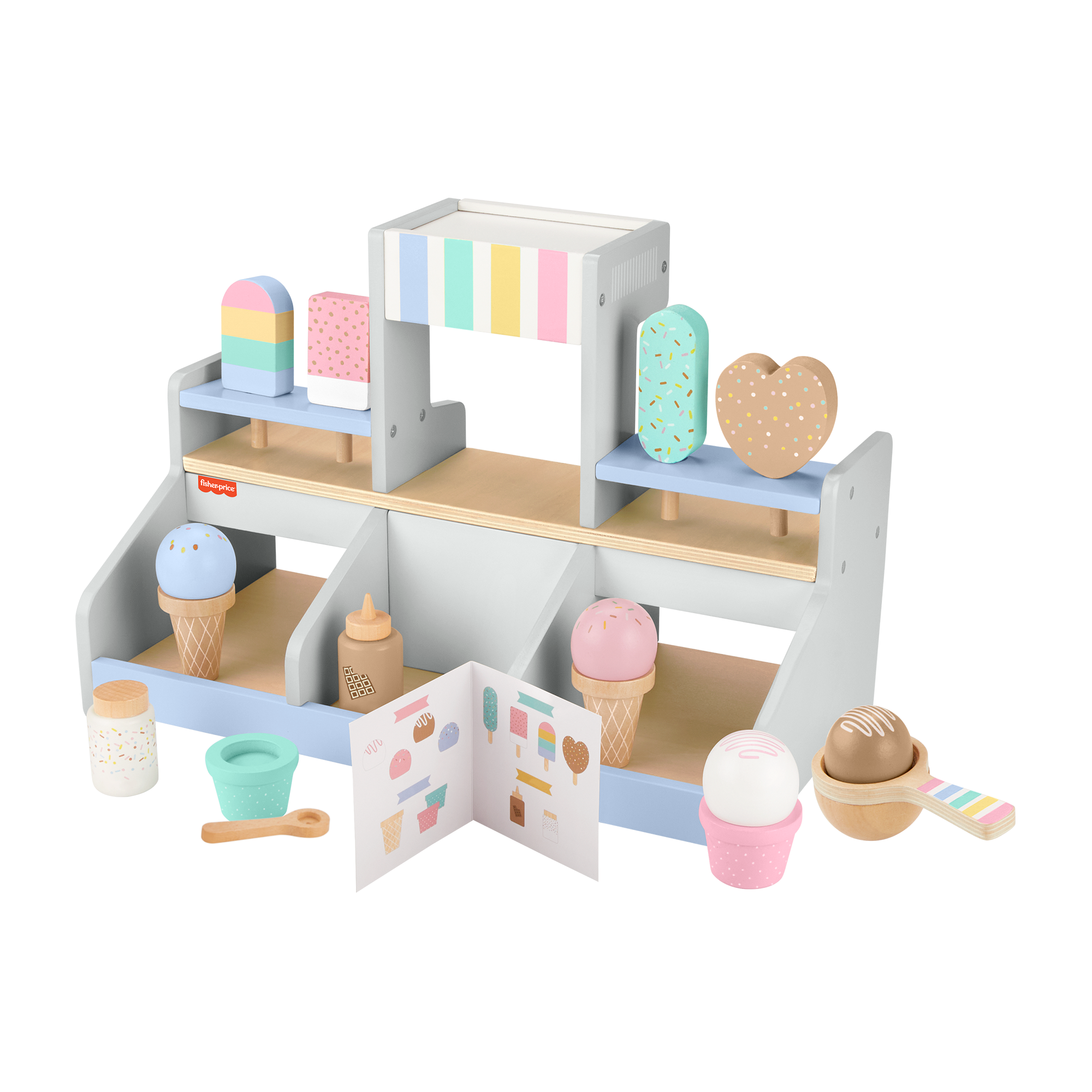 Fisher-Price Wooden Ice Cream Shop – Shop Mattel Australia