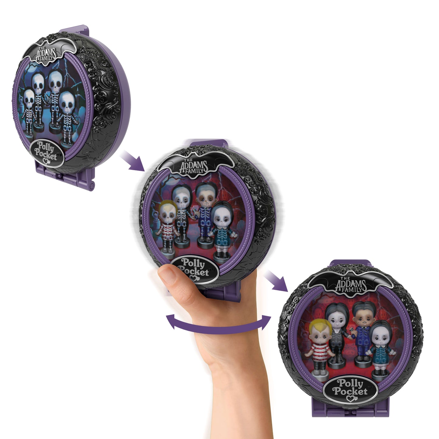 Polly Pocket Collector The Addams Family Compact