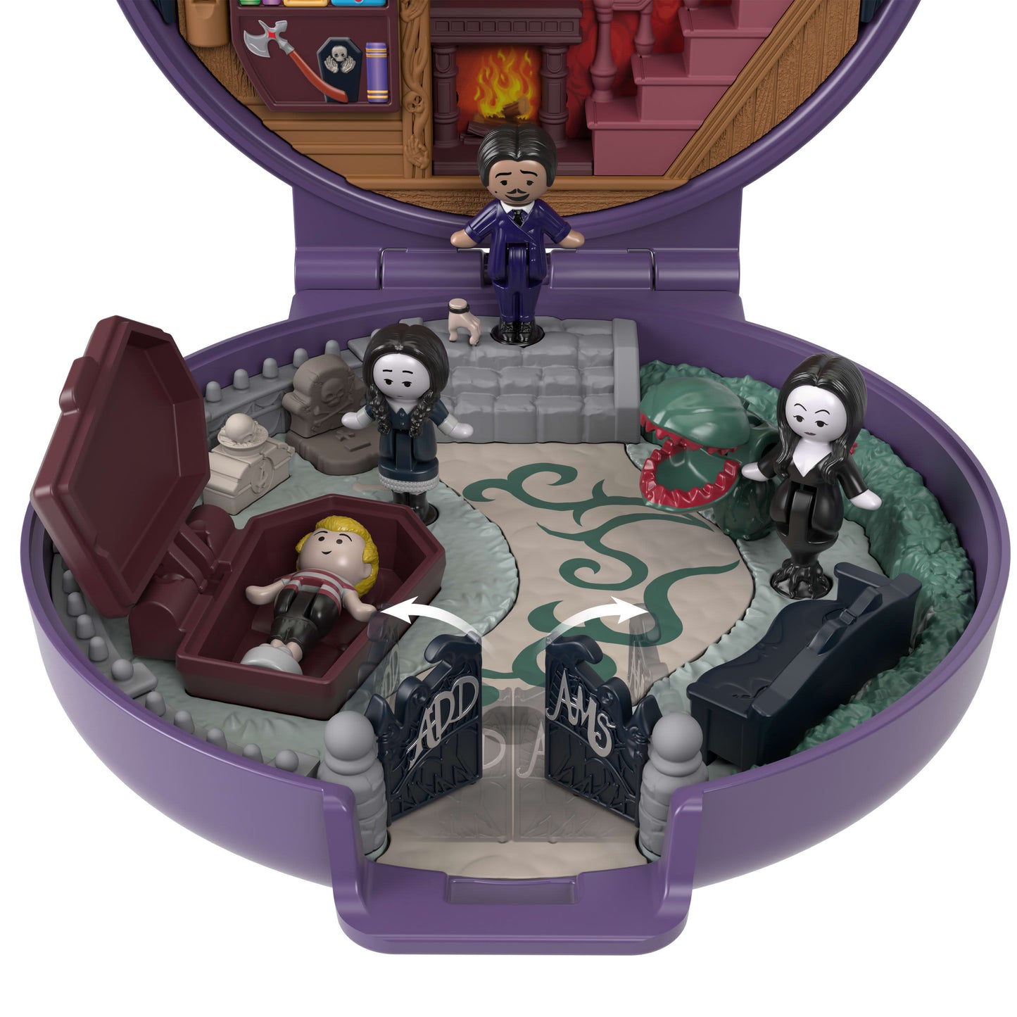 Polly Pocket Collector The Addams Family Compact
