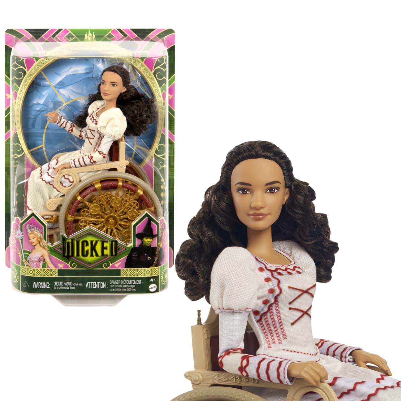 Wicked Nessarose Fashion Doll with Removable Fashions & Accessories