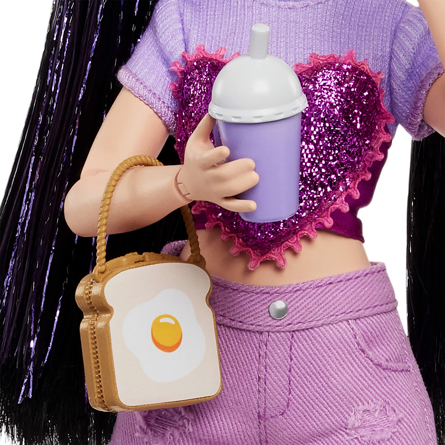 Barbie Dream Besties Renee Fashion Doll with 11 Food Themed Accessories