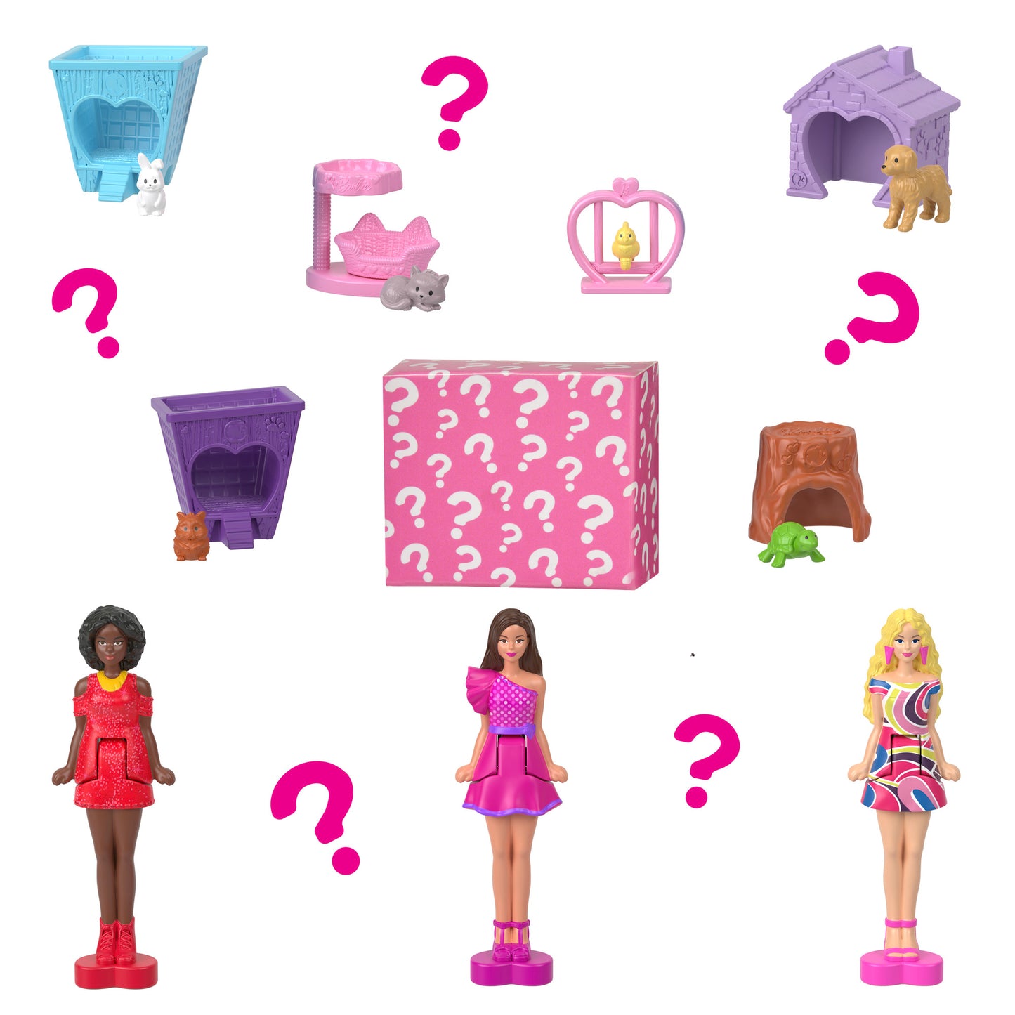 Barbie Mini BarbieLand Doll House Playset, Assorted