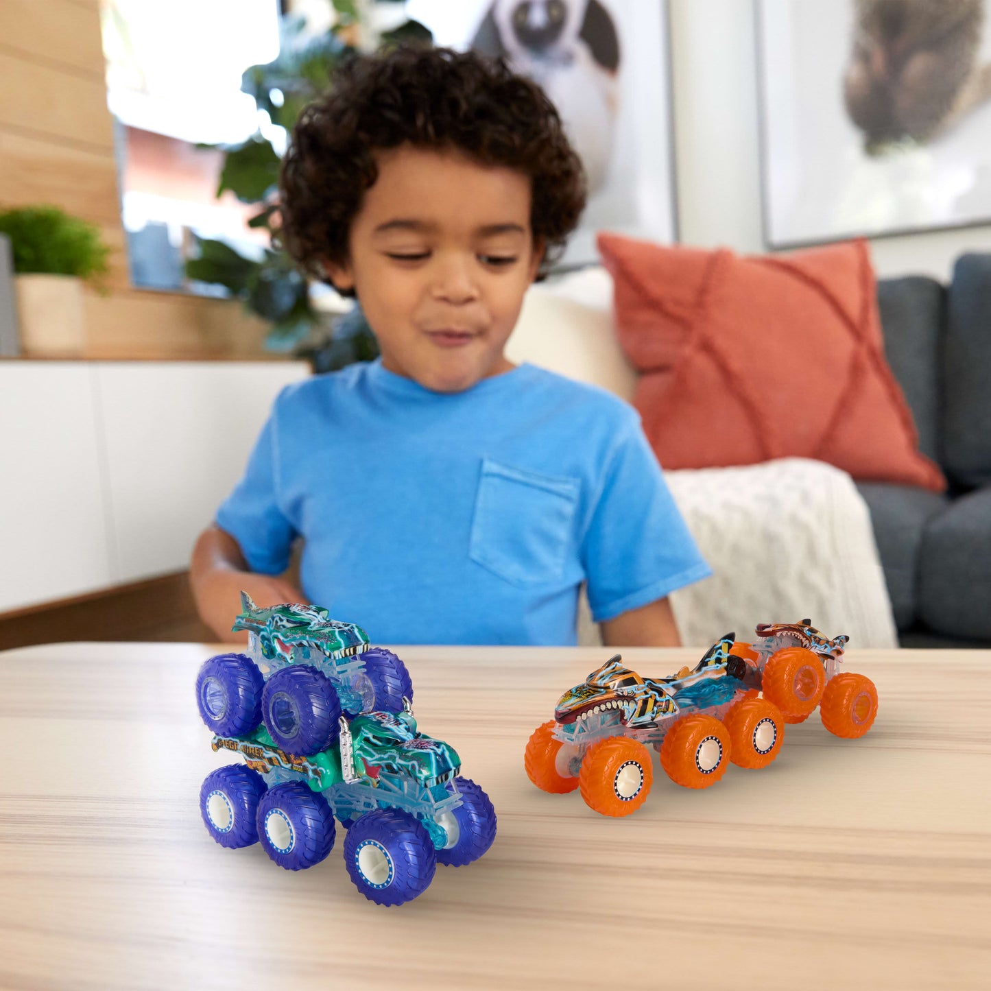 Hot Wheels Monster Trucks Power Smashers Truck & Big Rig Multipack