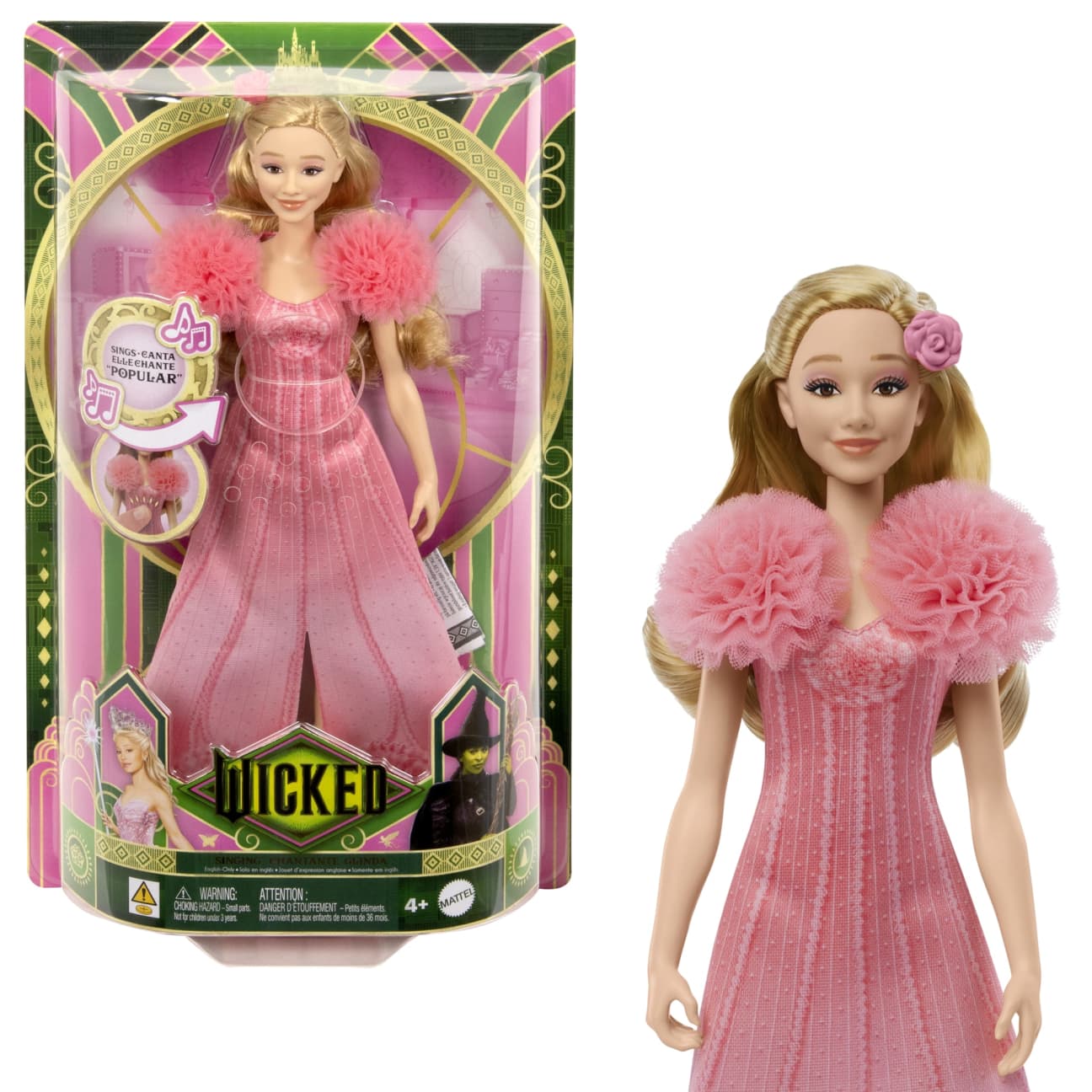 Wicked Singing Glinda Fashion Doll & Accessories