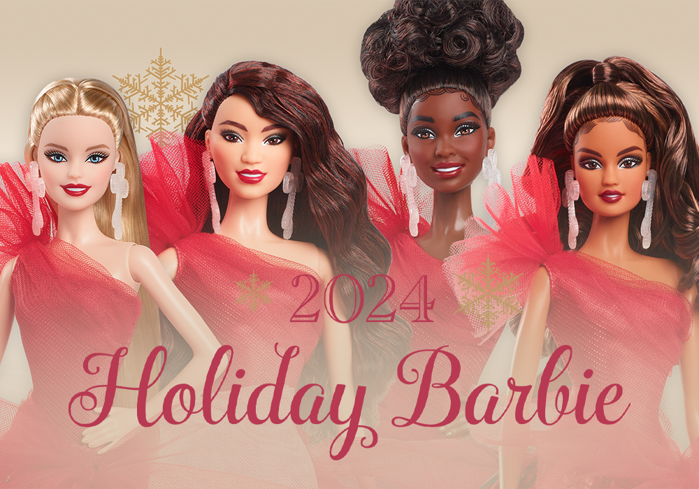 2024 Holiday Barbie Doll, Asian