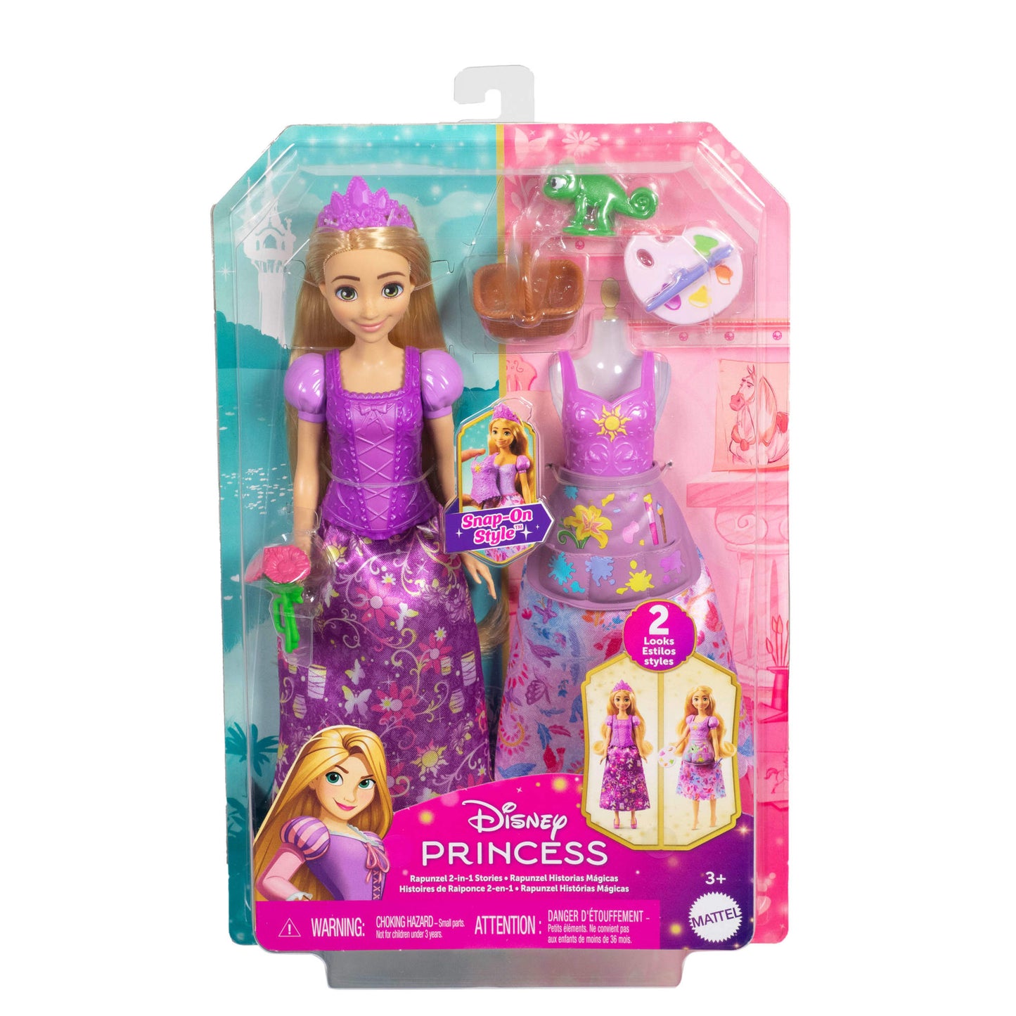 Disney Princess 2-in-1 Stories Fashion Dolls - Assorted*