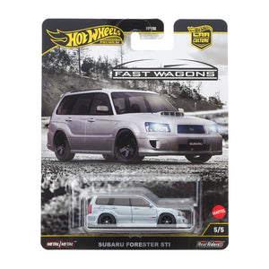 Hot Wheels Premium Car Culture Ronin Run 2 Subaru Forester STI Vehicle Fast Wagons