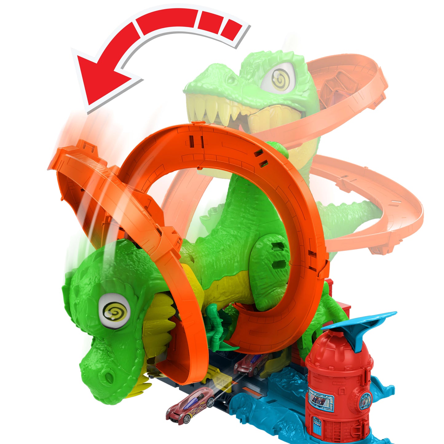 Hot Wheels T-Rex Blaze Battle