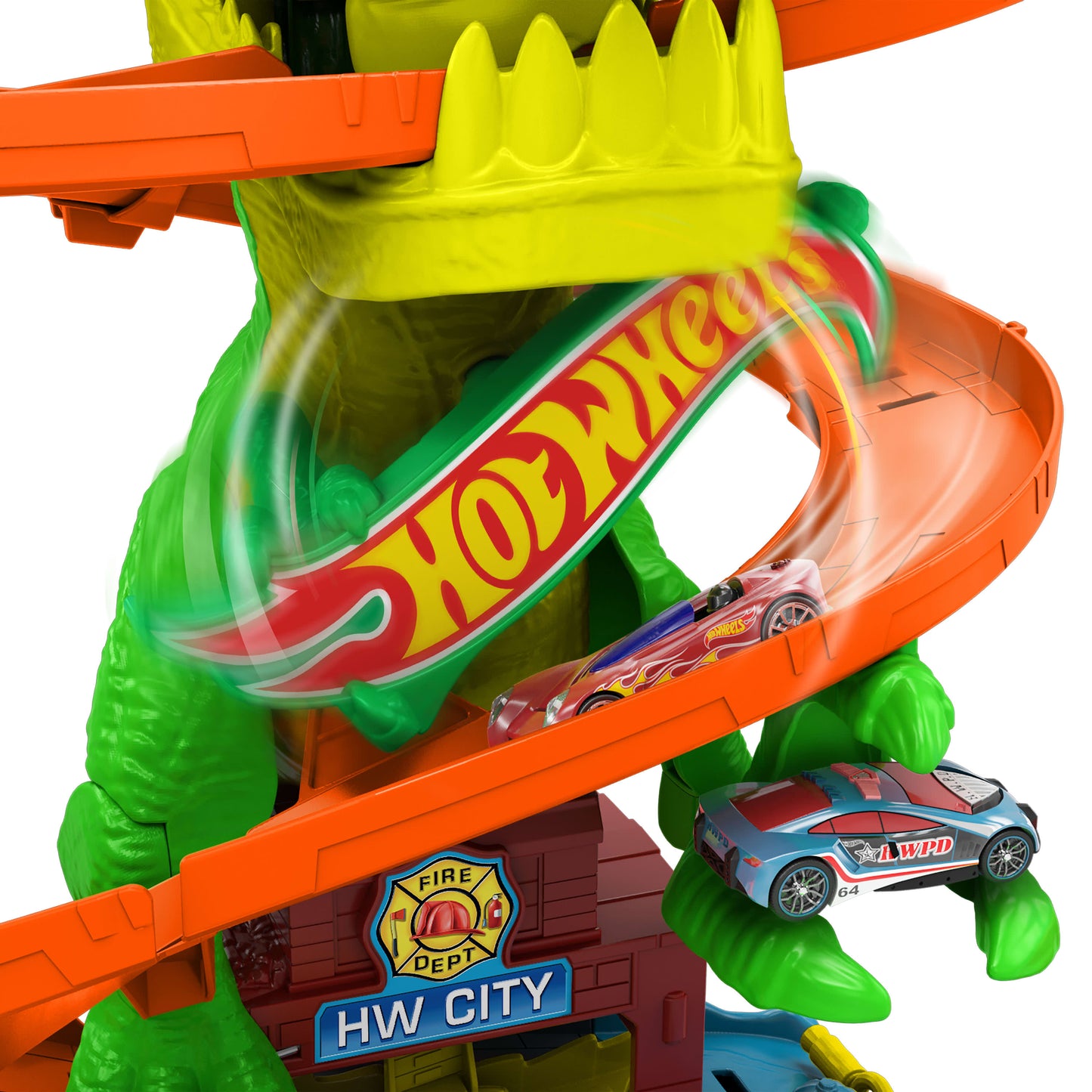 Hot Wheels T-Rex Blaze Battle