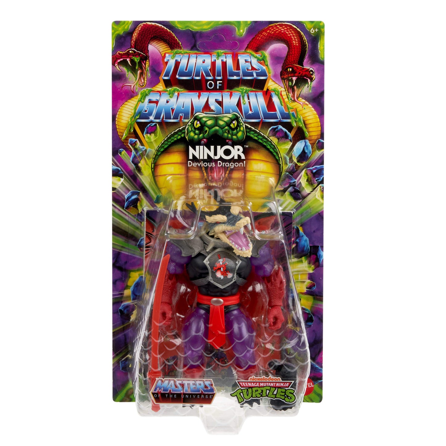 Masters of Universe Origins Turtles of Grayskull Ninjor Action Figure