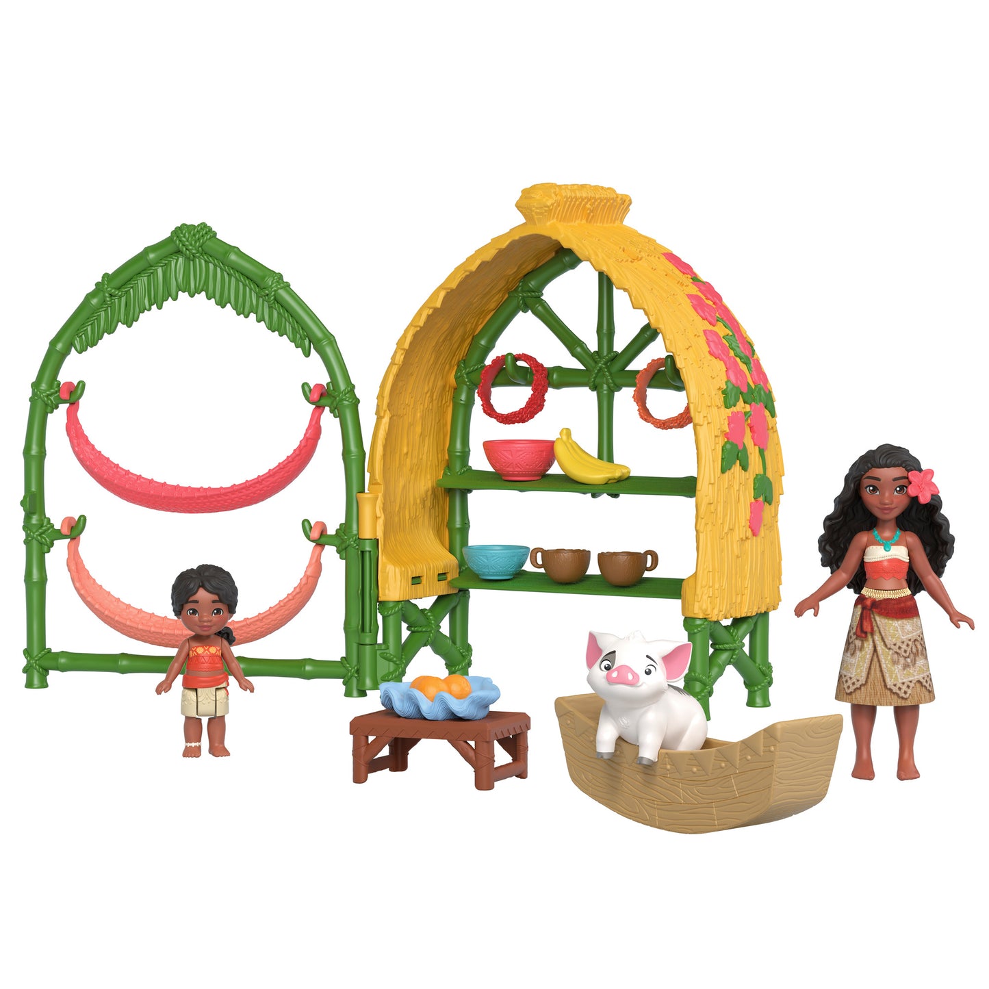 Disney Moana 2 Moana & Simea Village Home Playset