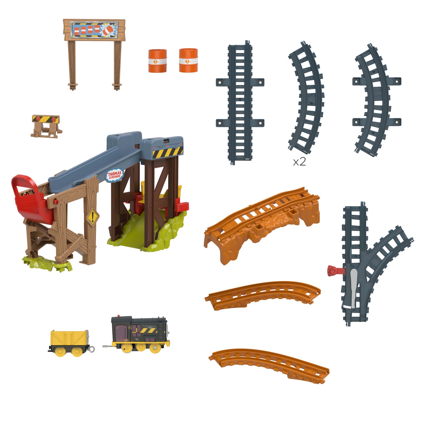 Fisher-Price Thomas & Friends Diesel's Lift & Load Construction Set