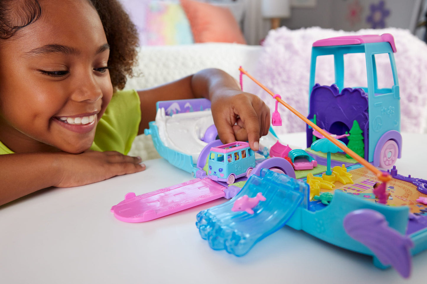 Polly Pocket Pet Mobile Adventure Playset