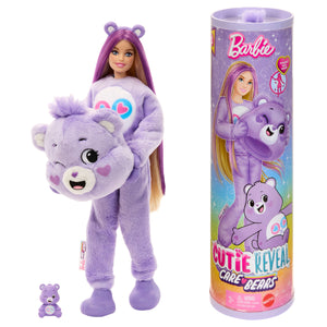 Barbie Cutie Reveal Care Bears Series Doll - Purple