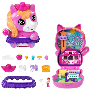 Polly Pocket Pony Rodeo Compact Playset