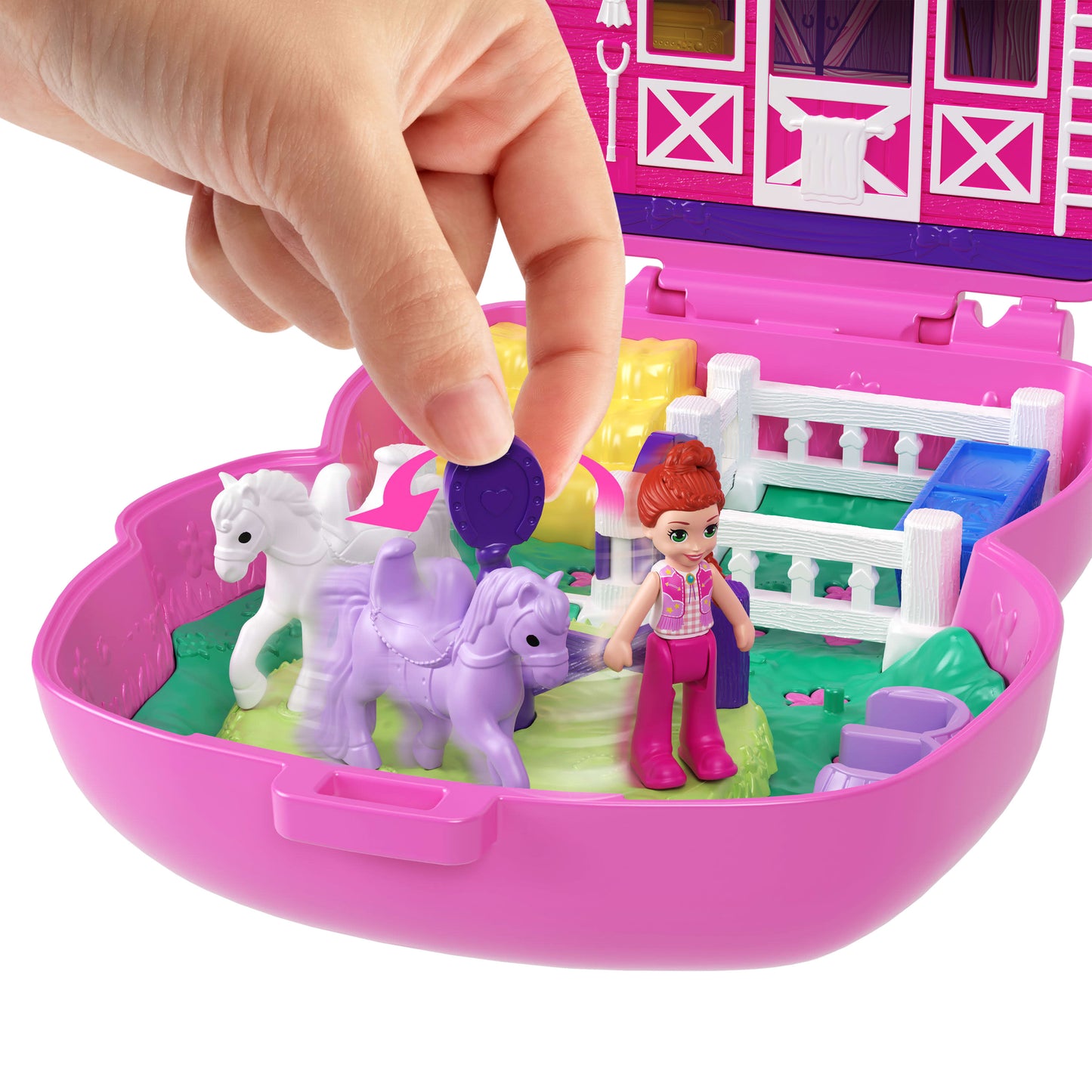 Polly Pocket Pony Rodeo Compact Playset