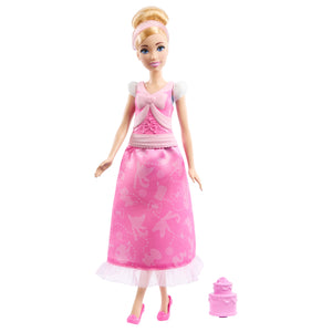 Disney Princess 2-in-1 Stories Cinderella Fashion Doll with 2 Snap-On Bodices