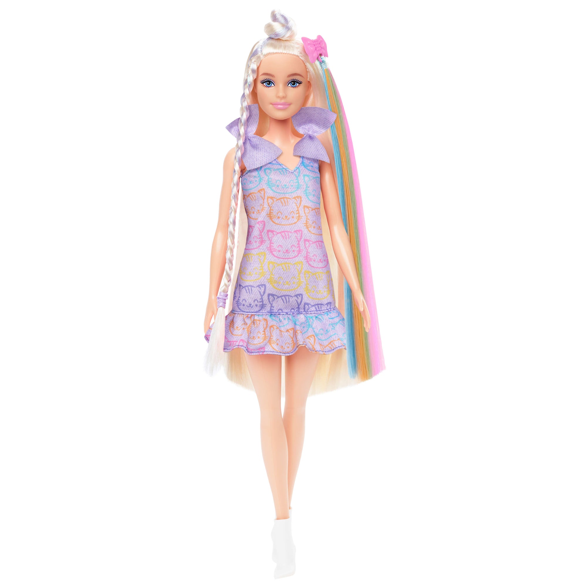 Barbie Fun & Fancy Doll & Accessories, Blonde Fashion Doll with Extra ...