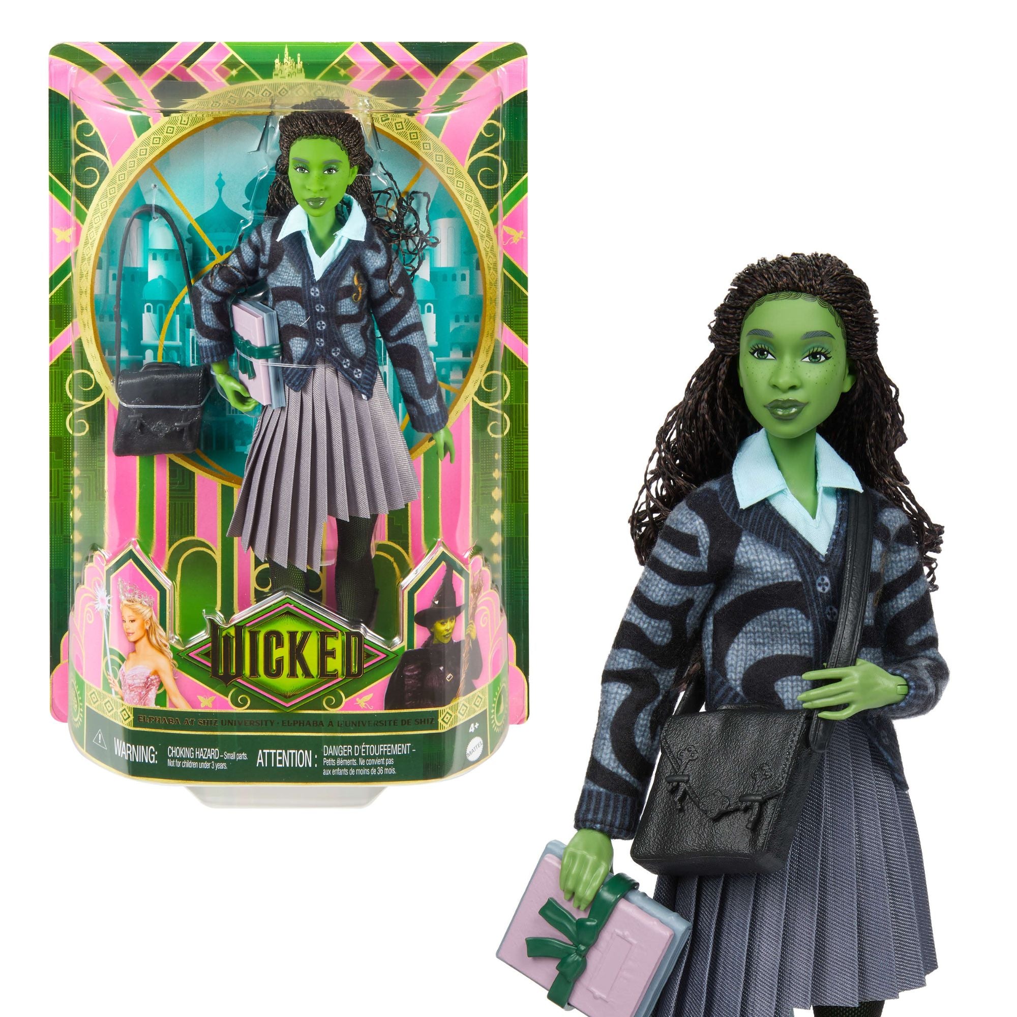 ウィキッド　エルファバ　フィギュア　日本未発売 中古】 美品ウィキッドふたりの魔女A賞 アクセサリートルソー