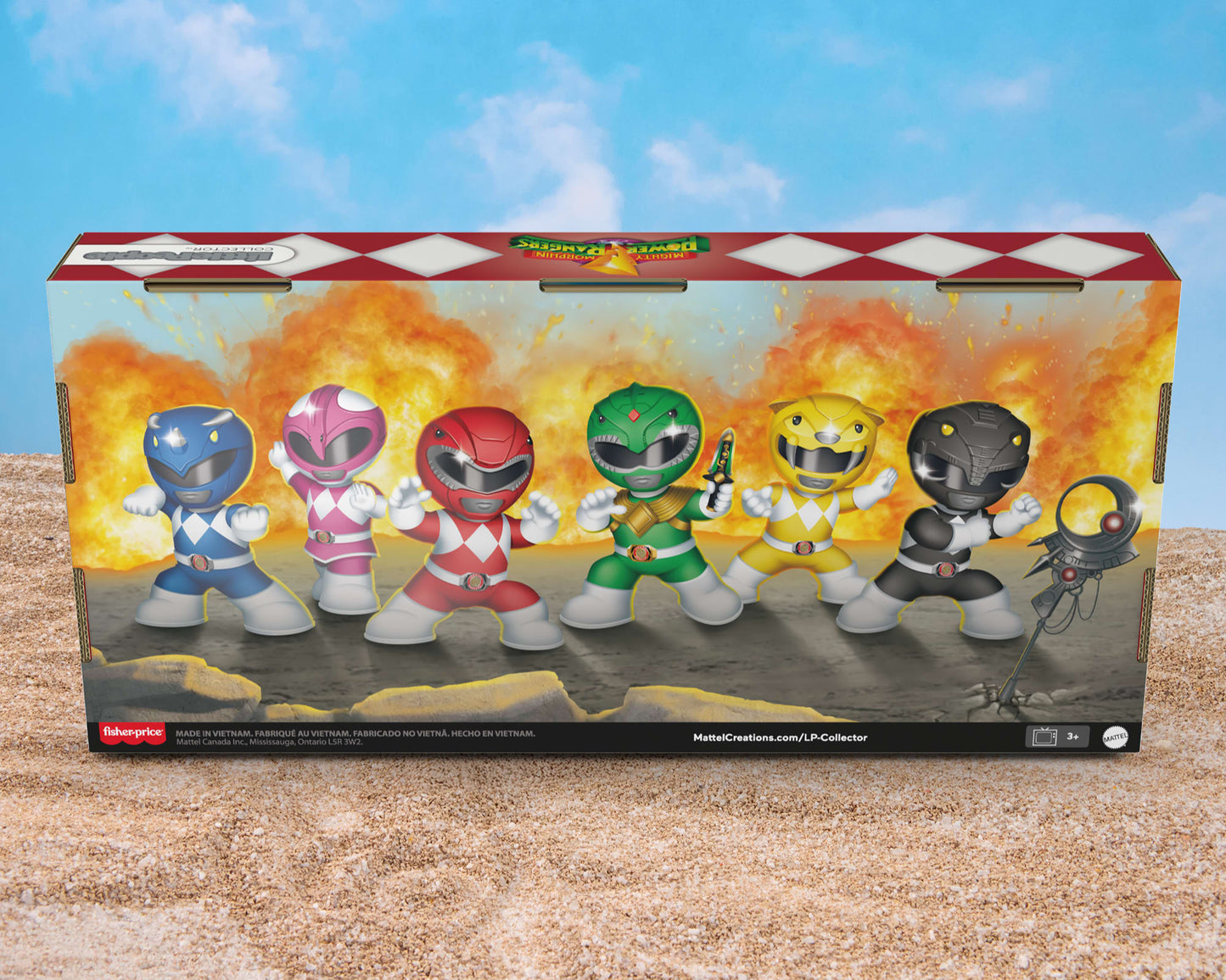 Little People Collector Power Rangers Special Edition Set