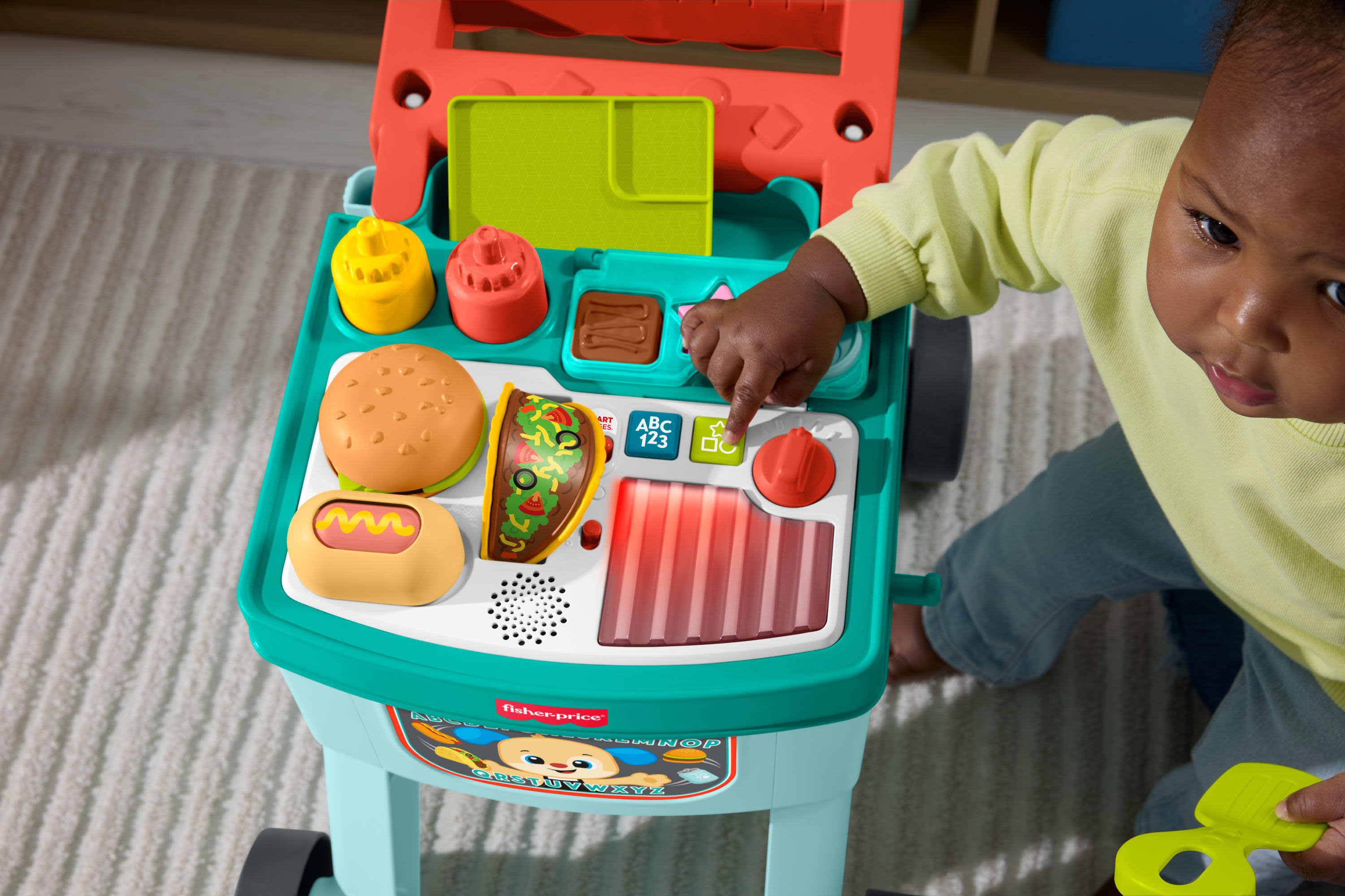 Fisher-Price Laugh Learn 4-in-1 Snack Cart Walker – Shop Mattel