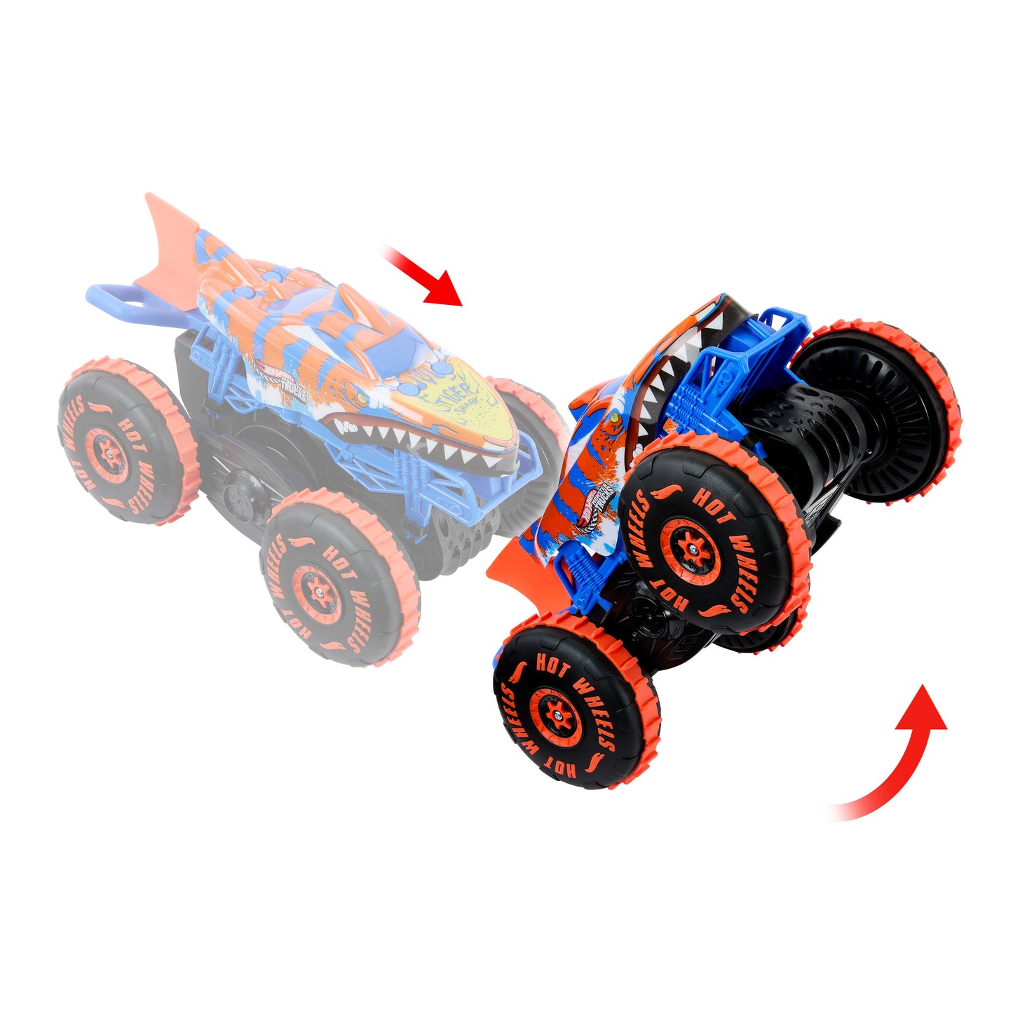 Hot Wheels Monster Trucks Tiger Shark Climber RC Vehicle