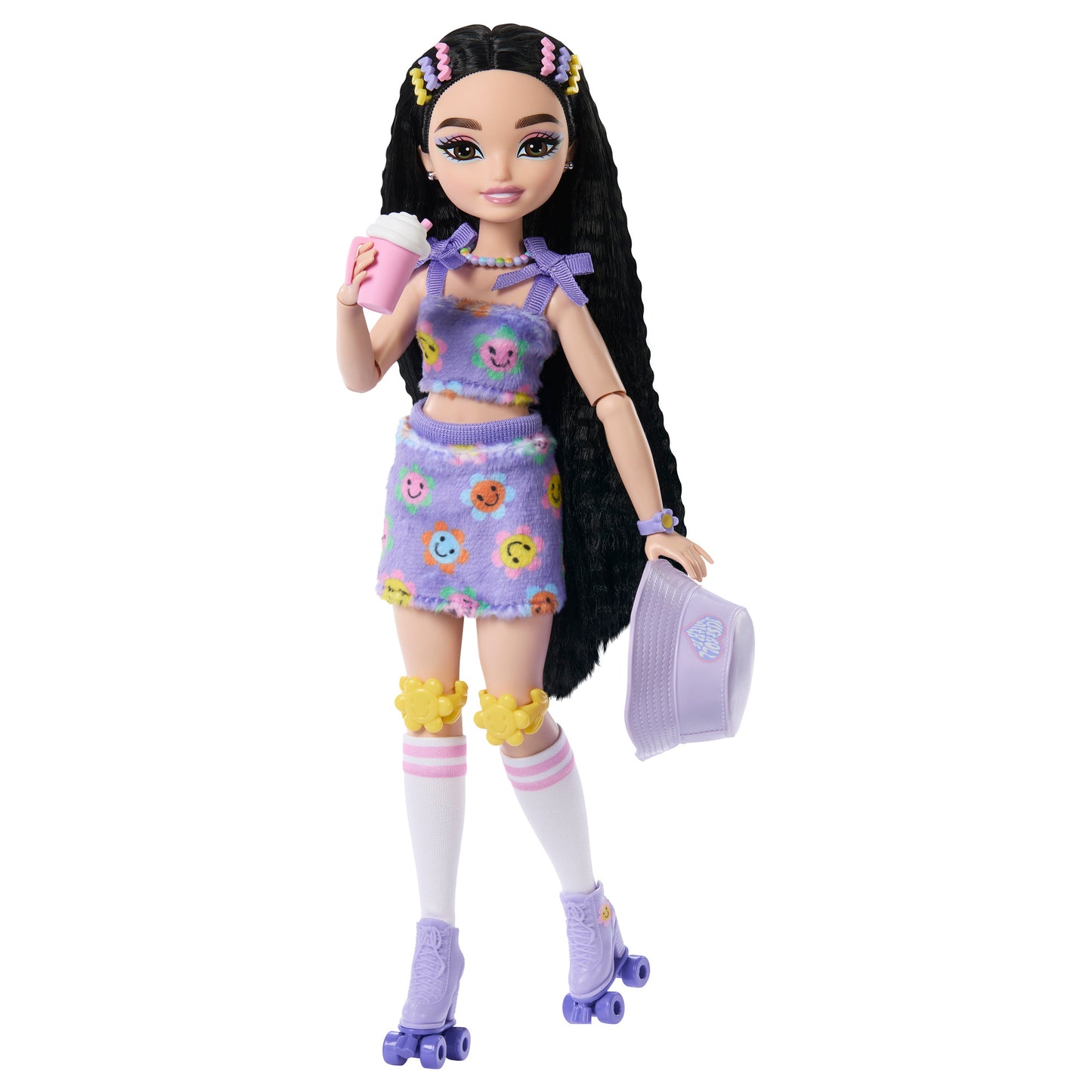 Dream Besties Barbie Renee Roller Skating Fashion Doll 