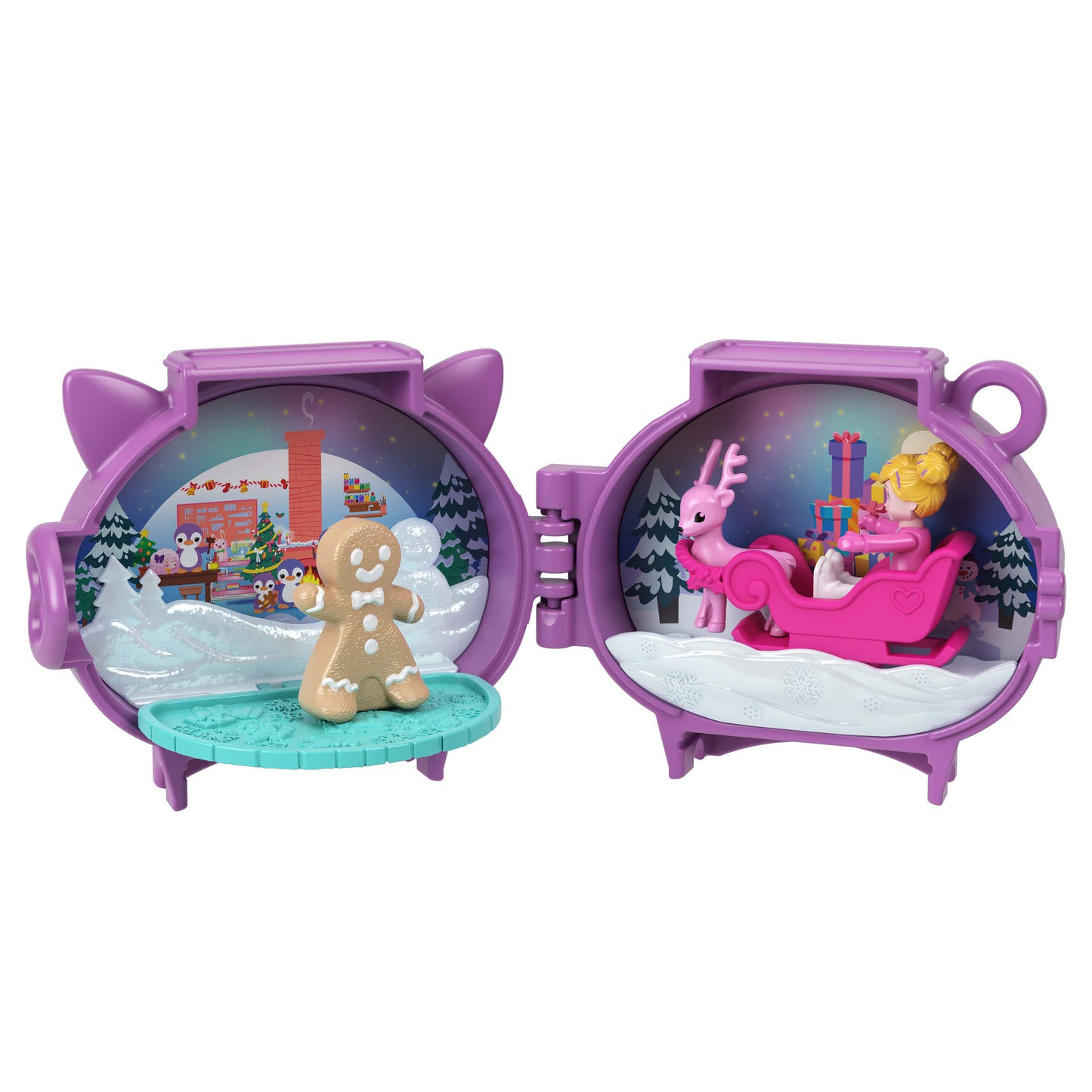 Polly Pocket Holiday Connects Bundle
