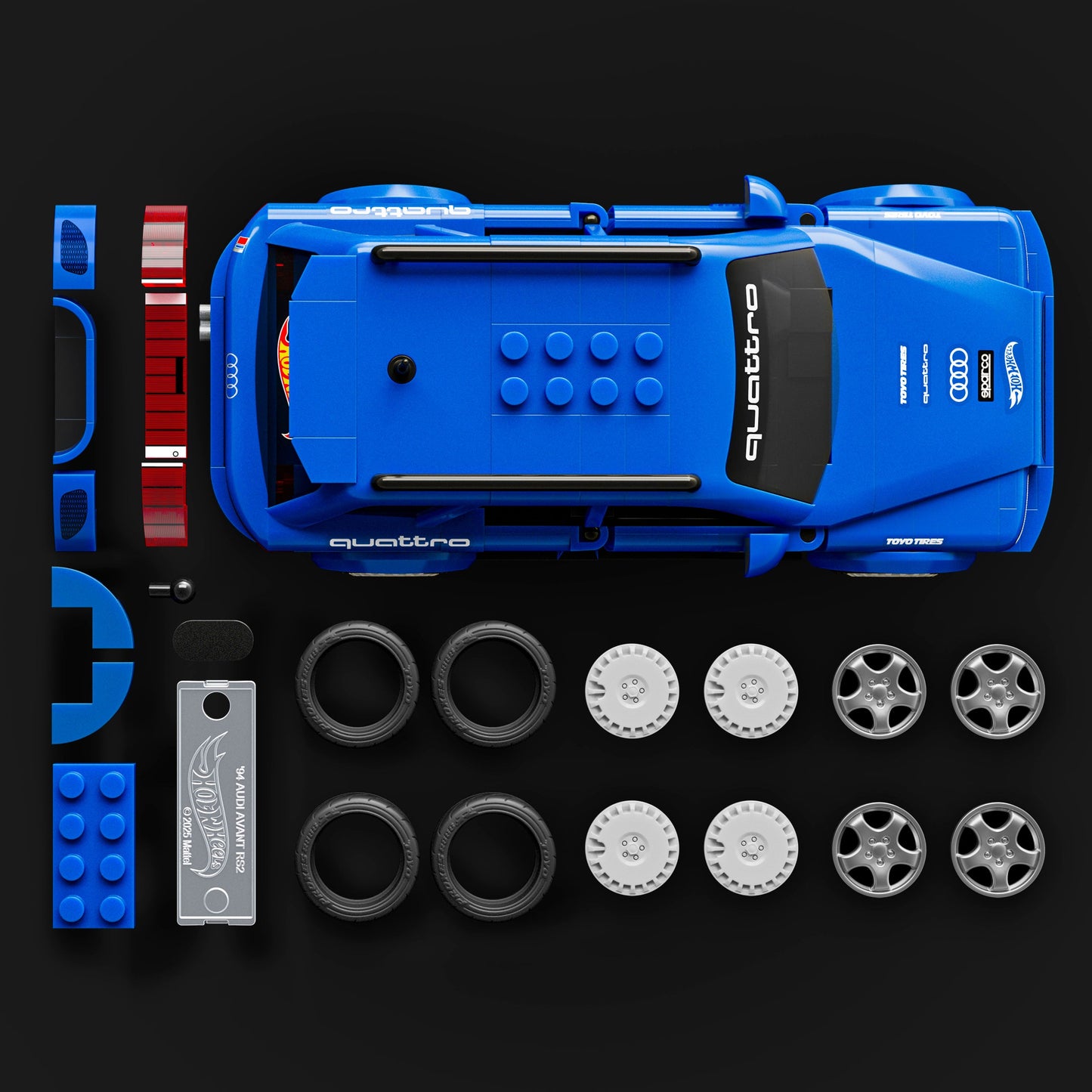 Mattel Brick Shop Hot Wheels ’94 Audi Avant RS2