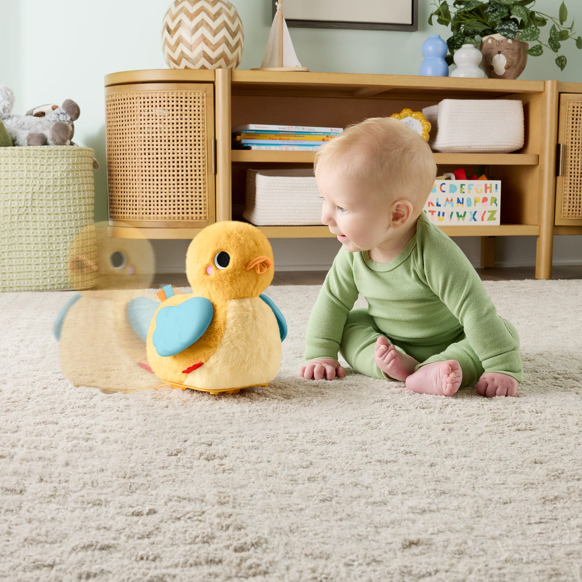 Fisher-Price 4-In-1 Cuddle & Crawl Duck