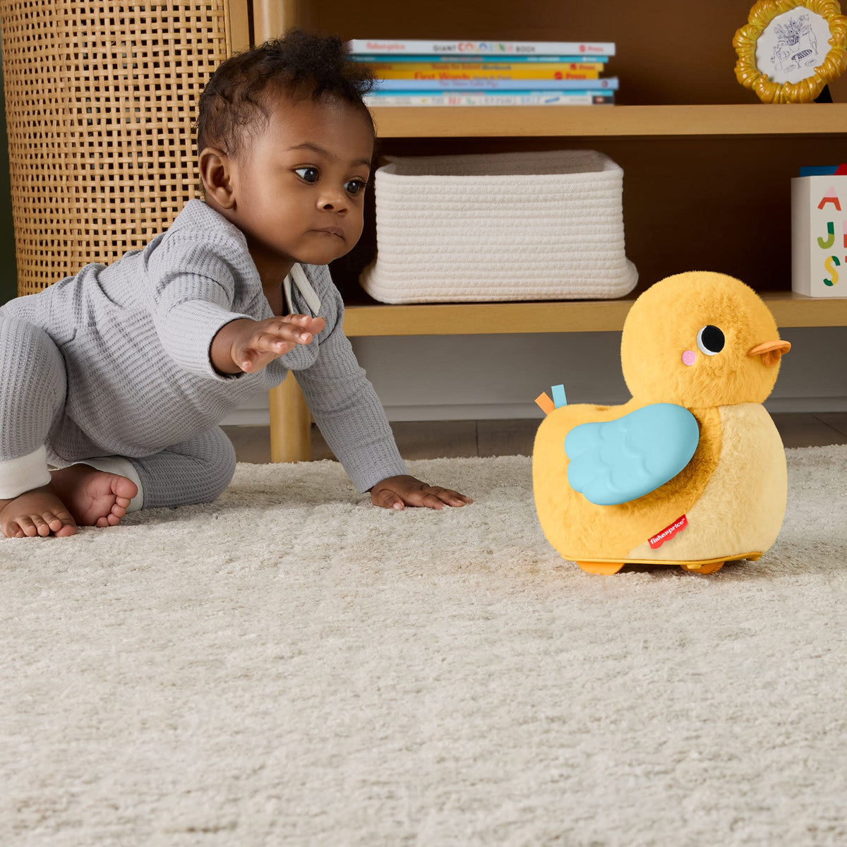 Fisher-Price 4-In-1 Cuddle & Crawl Duck