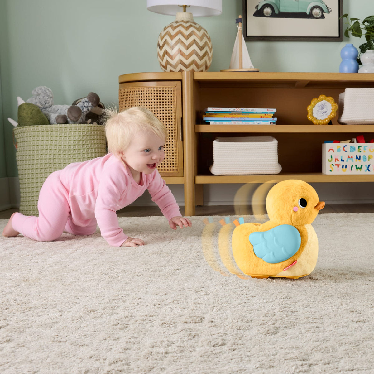 Fisher-Price 4-In-1 Cuddle & Crawl Duck