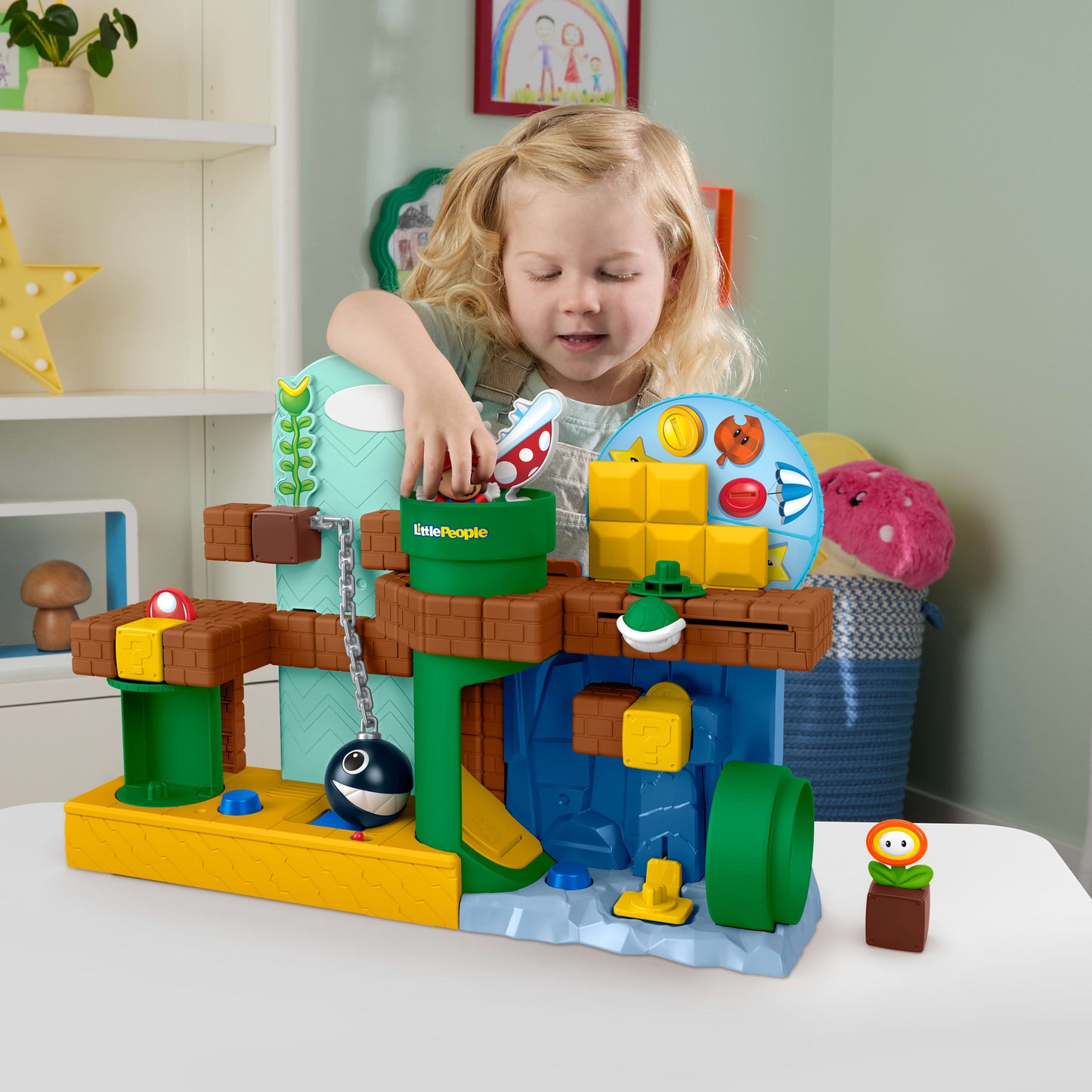 Fisher-Price Little People My Mario Mario's Adventure Playset
