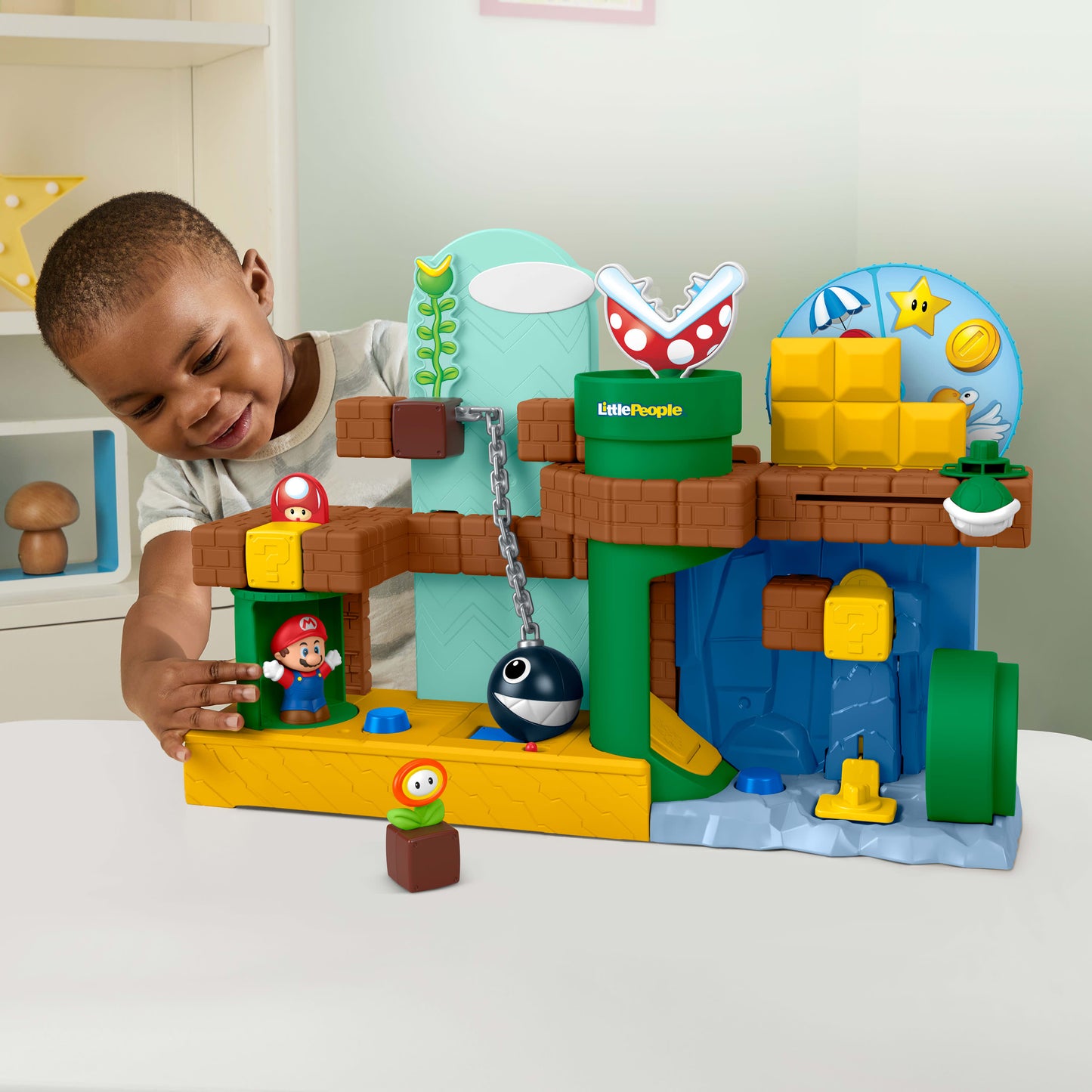 Fisher-Price Little People My Mario Mario's Adventure Playset