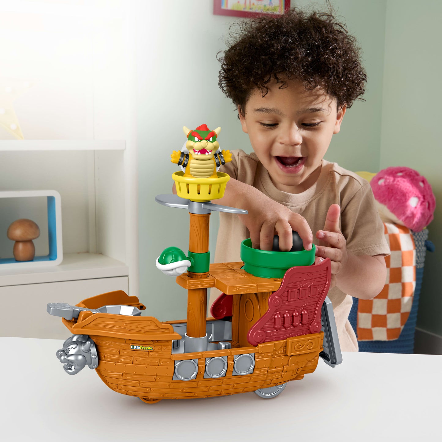 Fisher-Price Little People My Mario Bowser's Airship