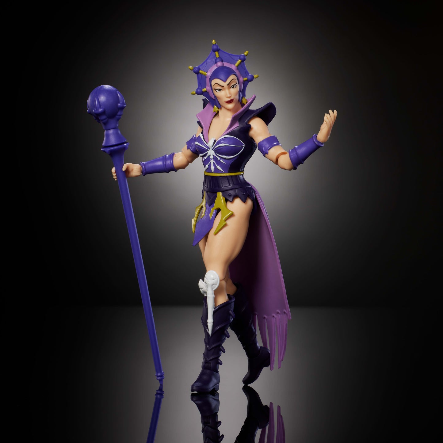 Bundle: Masters of the Universe Origins 4 Action Figures - Man-At-Arms, Evil Lyn, Moss Man and Beast-Man