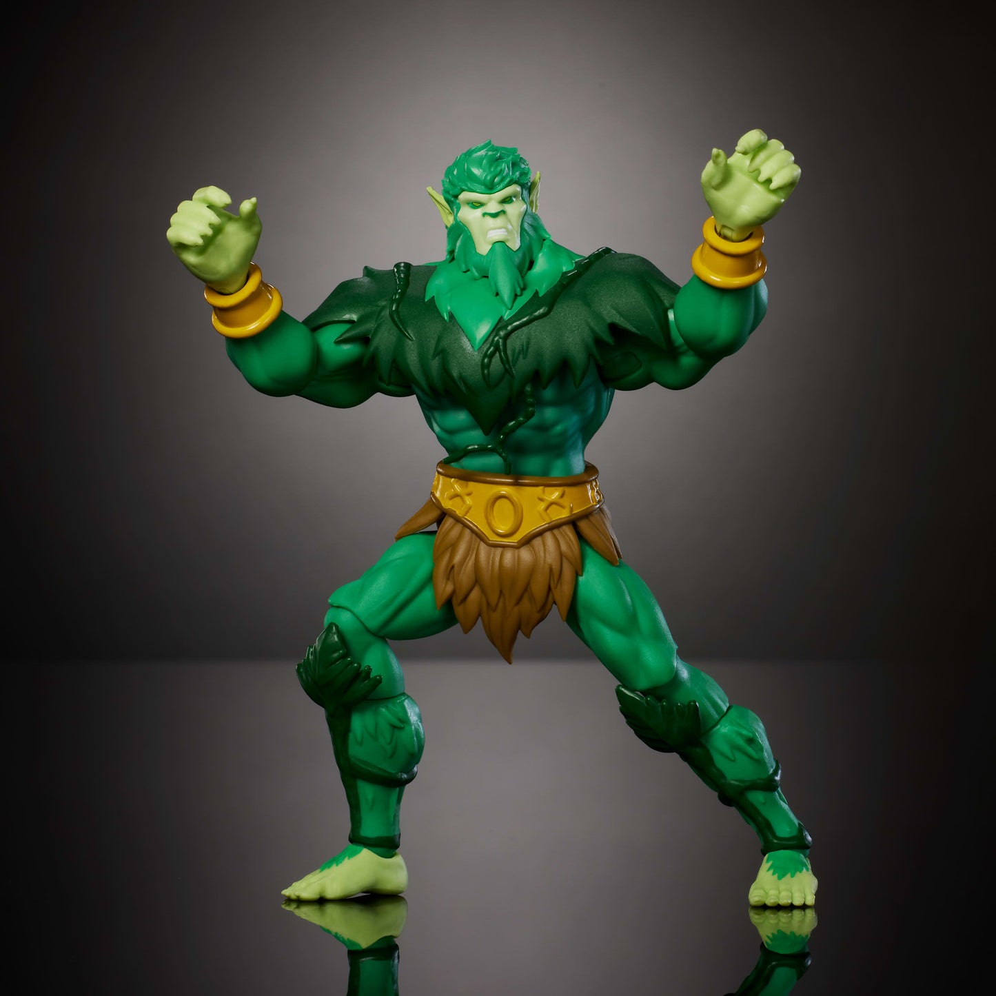 Bundle: Masters of the Universe Origins 4 Action Figures - Man-At-Arms, Evil Lyn, Moss Man and Beast-Man