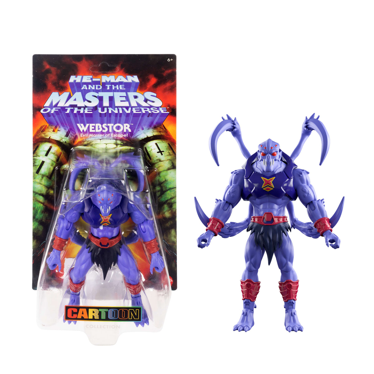 Bundle: Masters of the Universe Core Origins - 5 Action Figures