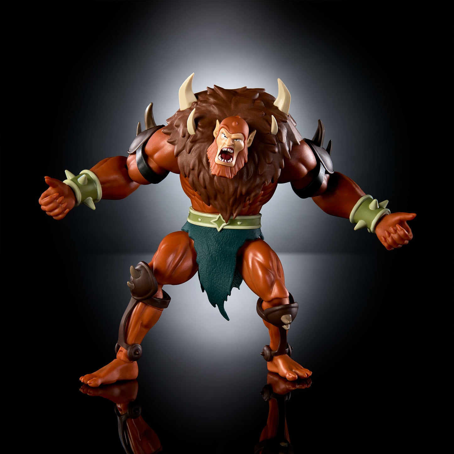 Bundle: Masters of the Universe Origins 4 Action Figures - Man-At-Arms, Evil Lyn, Moss Man and Beast-Man