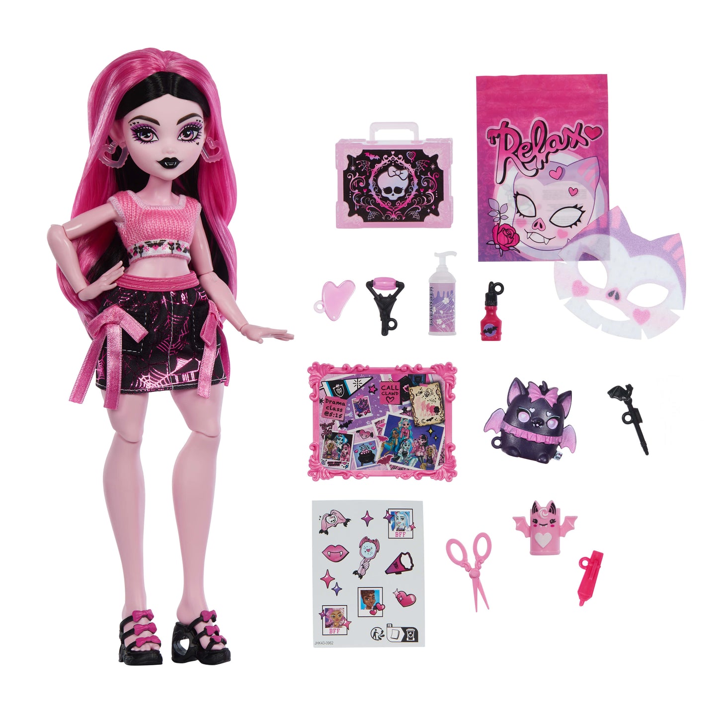 Monster High Self-Scare Secrets Draculaura Doll