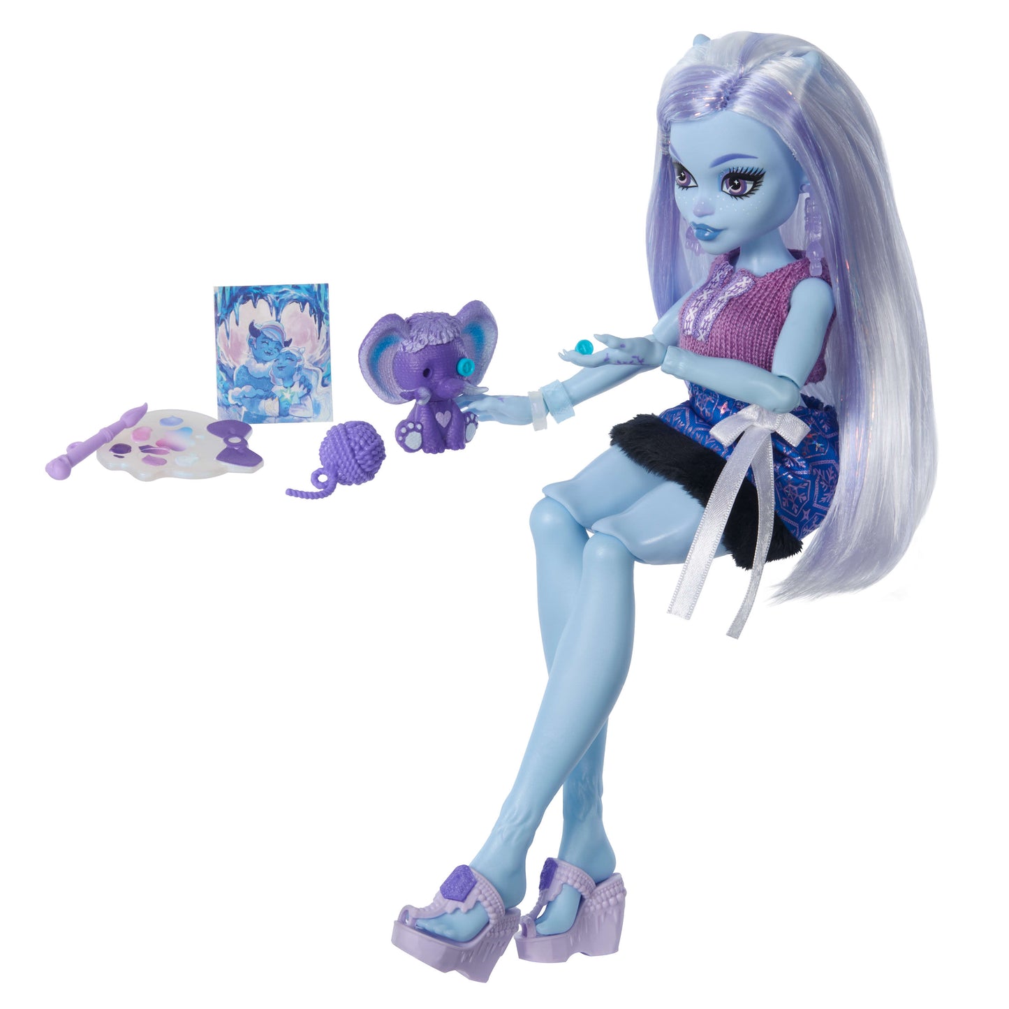 Monster High Self-Scare Secrets Abbey Bominable Doll