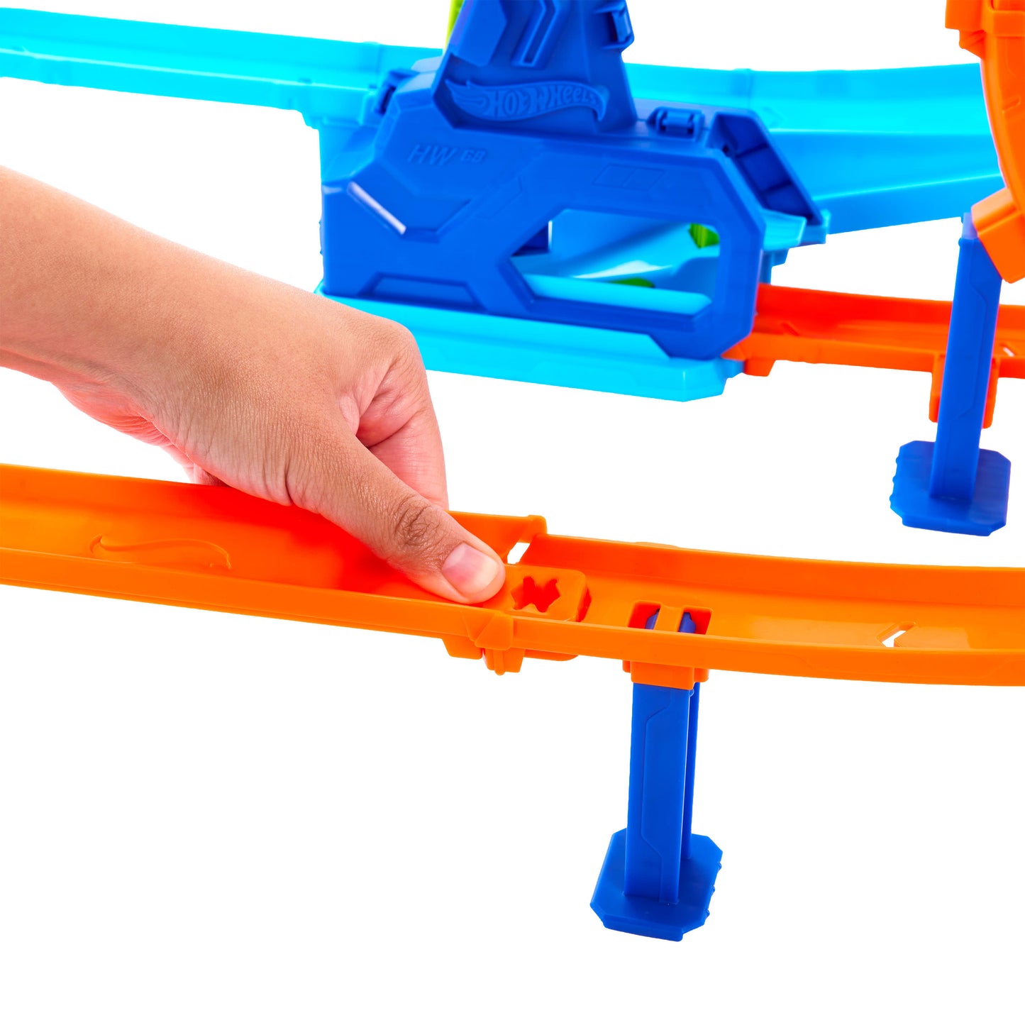 Hot Wheels Stunt Tracks Rapid Launch Cyclone