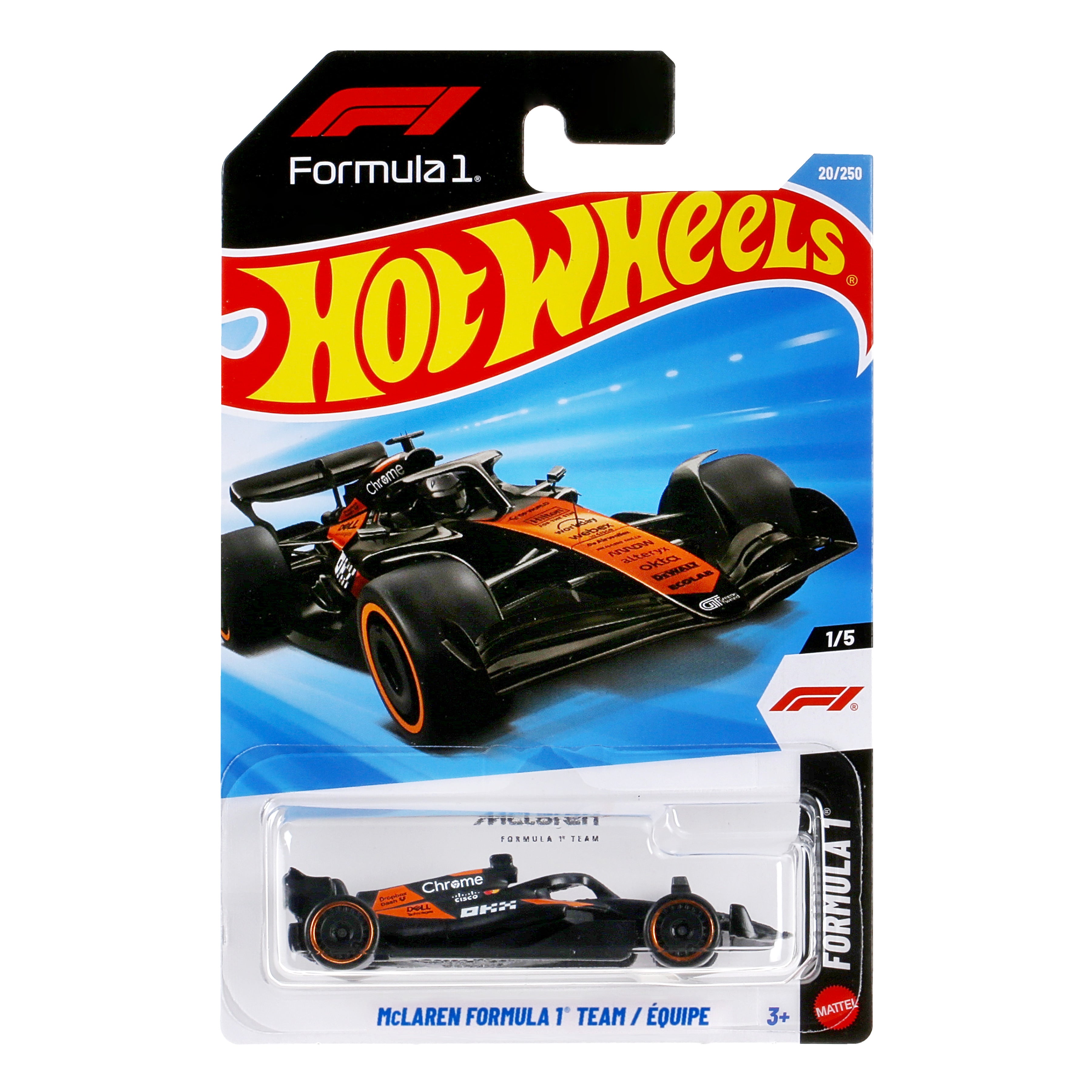 Hot Wheels Basics - McLaren Formula 1® Team Car – Shop Mattel