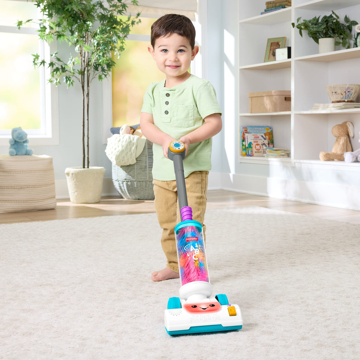 Fisher-Price Laugh & Learn 2-In-1 Vacuum