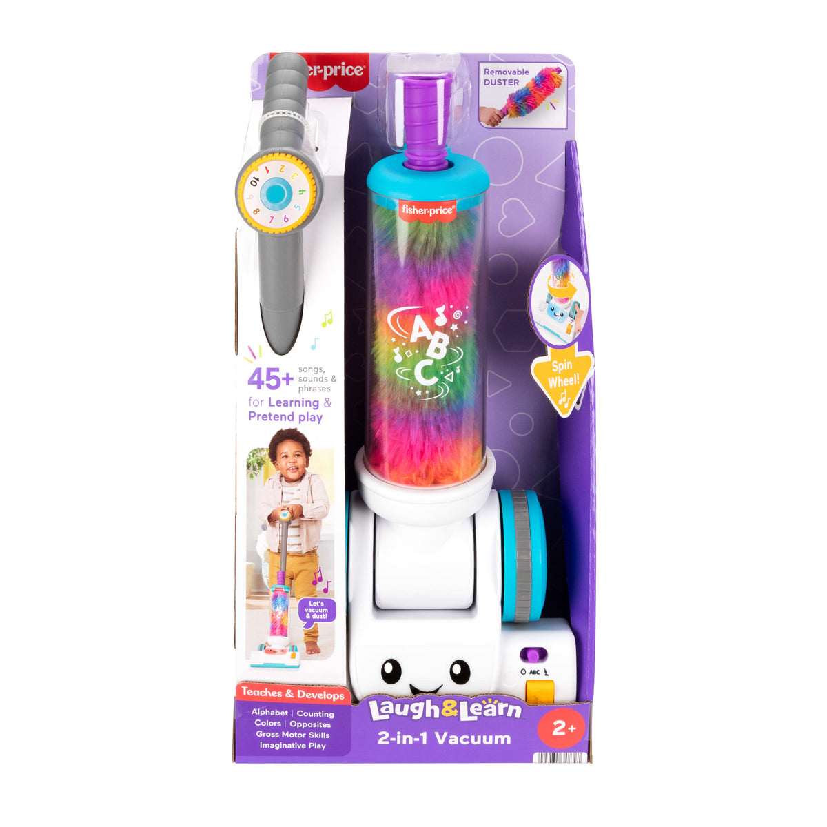 Fisher-Price Laugh & Learn 2-In-1 Vacuum